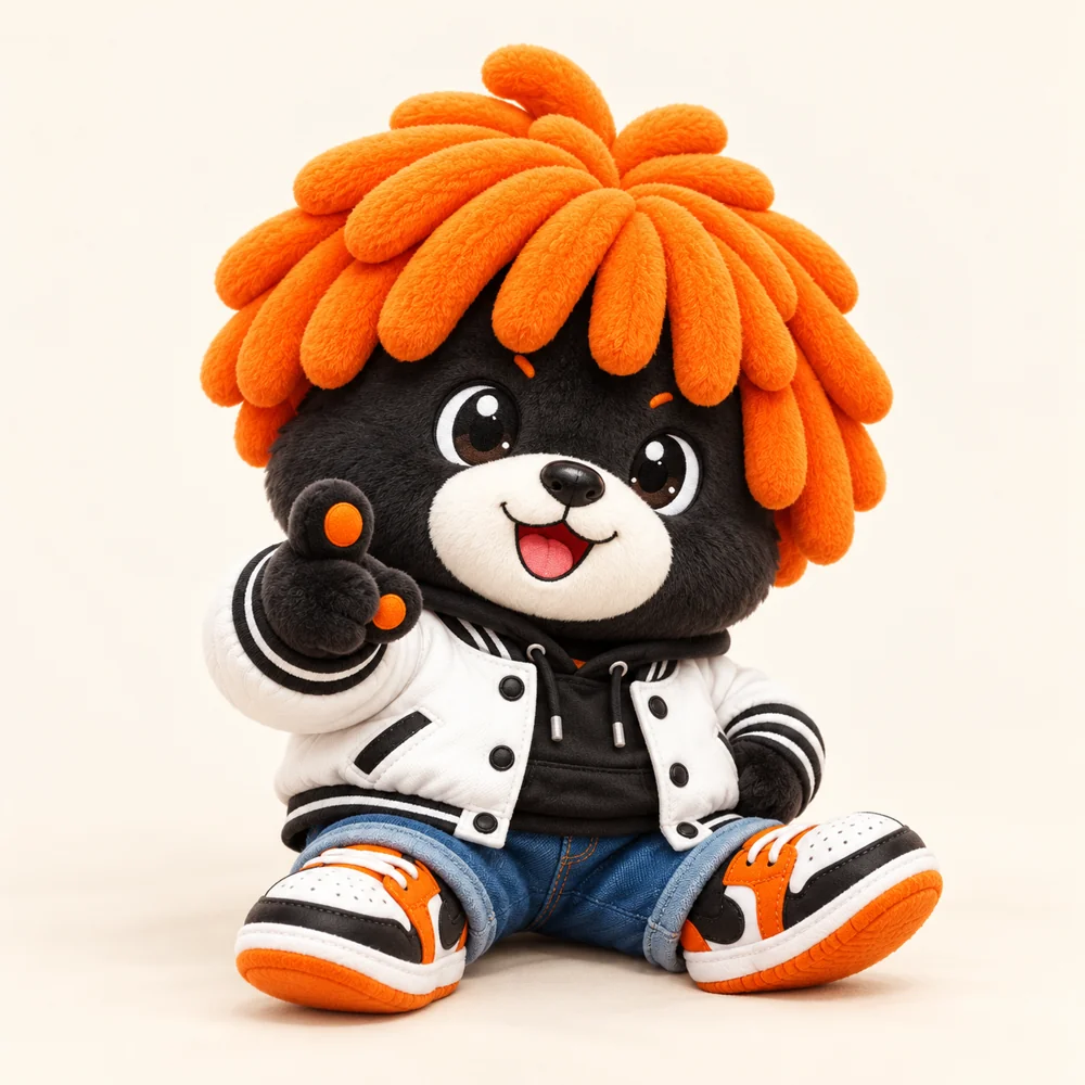두디 포근한 인형 디자인 샘플